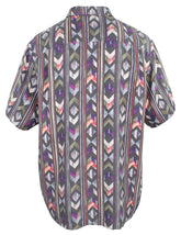 Men's Aloha Arrow Island Zone Camp Shirt-PG-S Pebble Grey